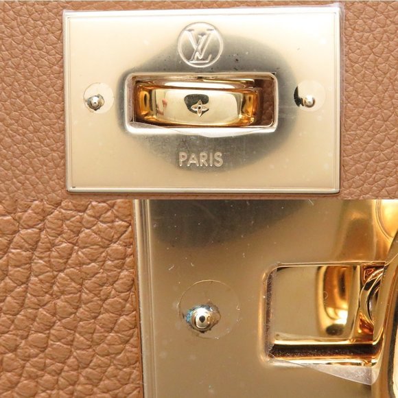 Louis Vuitton On My Side MM Calf Monogram Noir Tote Bag - Picture 5 of 7